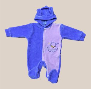 Osito Plush Lila con Rosado para Bebé