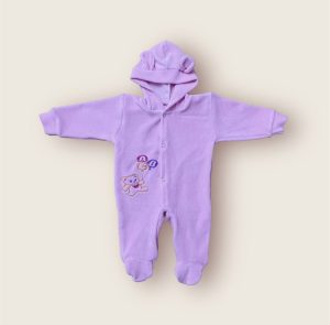 Osito Plush Lila Enterito para Bebé