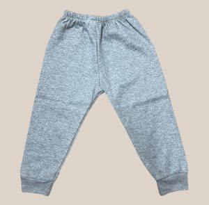 Pantalón Buzo Gris para Bebé y Niño