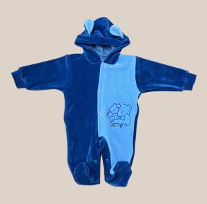 Osito plush Azul con Celeste