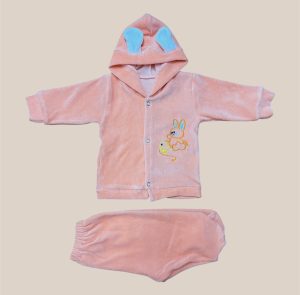 Osito Plush damasco 2 Piezas