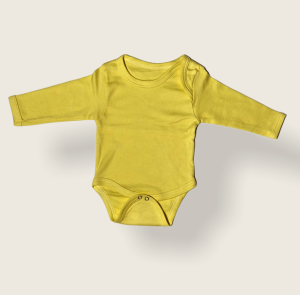 Body Amarillo de Algodón para Bebé