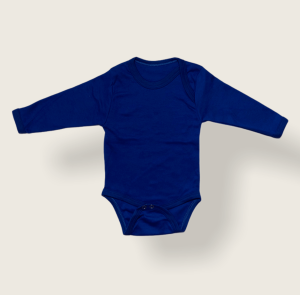Body Azul de Algodón para Bebé