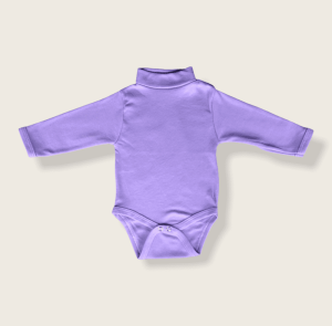 Body Beatle Lila de Algodón para Bebé