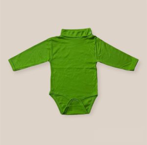 Body Beatle Verde Pistacho de Algodón para Bebé