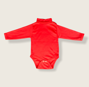 Body Beatle Rojo de Algodón para Bebé