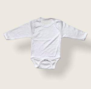 Body Blanco de Algodón para Bebé