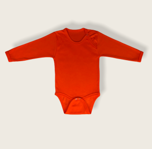 Body Rojo de Algodón para Bebé