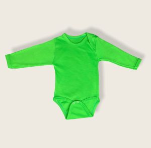 Body Verde de Algodón para Bebé