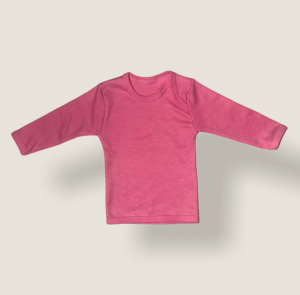 Camiseta Rosado de Algodón para Bebé